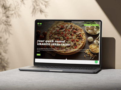 Zaatar w Zeit website - Aplicación Web