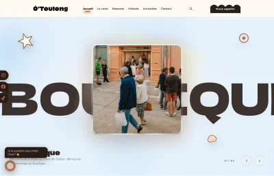 Site web Ô'Toulong – pâtisserie à Toulon - Webseitengestaltung