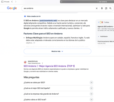 SEO para SEO Andorra - SEO