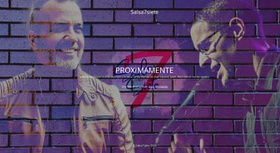 Salsa7siete - Website Creation
