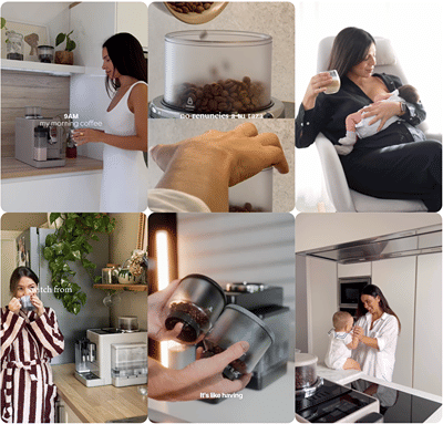 +188% vs target: De'Longhi Rivelia launch in the UK and Spain - Influencer Marketing