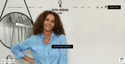 Ruth Niddam Paris (Site e-commerce) - Webseitengestaltung