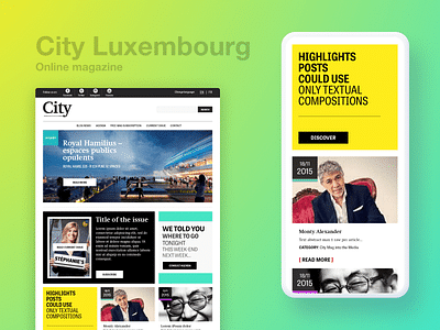 City.lu - Website Creatie