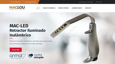 MACLOU - Creación de Sitios Web