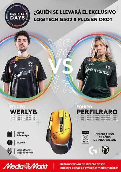 Logitech G Contenido & Influence Marketing - Redes Sociales