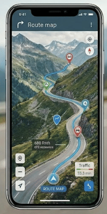App Corporativa de Gestión Logística Segura & Optimización de Rutas - Mobile App