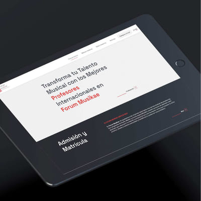 Forum Musikae Web - Webseitengestaltung