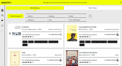 Amalibri - Administration web