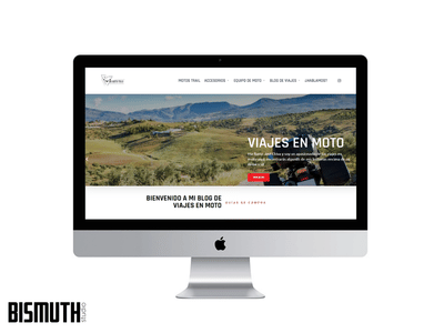 Blog de viajes y tienda online - Creación de Sitios Web
