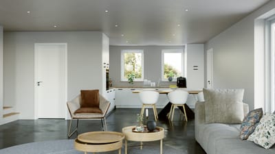 3D intérieurs d’une maison POUR MH IMMO. - 3D