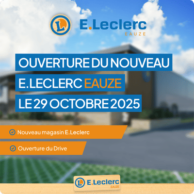 E.Leclerc Eauze – Conseil, stratégie digitale & création de contenu - Stratégie digitale