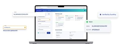 De SurePay IBAN-Naam Check portal - Web Applicatie