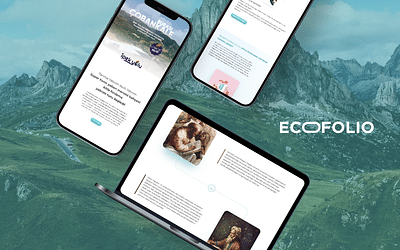 Ecofolio - Crowdfunding Platform - Webseitengestaltung
