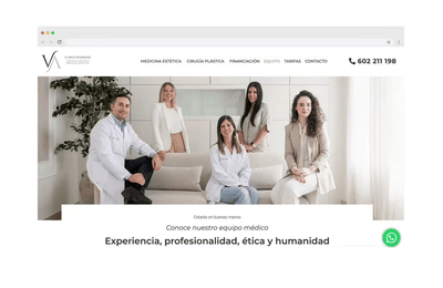 Mkt. Digital Clínica Medicina y Cirugía Estética - Référencement naturel