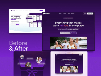 Fringe - from a Perk Provider to an Employee Experience Platform - Création de site internet