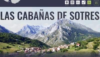 Las Cabañas de Sotres - Webseitengestaltung