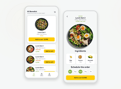 FoodMe - Frische Küche - Mobile App