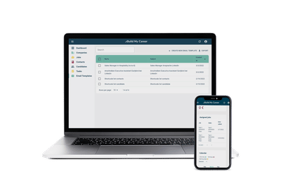 Build My Career - Website and API - Webseitengestaltung
