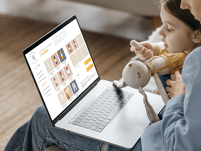 Création site e-commerce coffrets de naissance - Webseitengestaltung
