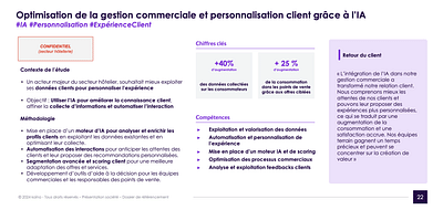 Optimisation de la gestion commerciale par l’IA - Intelligence Artificielle
