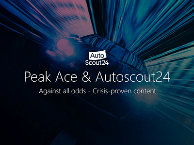 Against all odds - Crisis-proven content - Digital Strategy