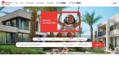 Property Finder - 41% CTR Boost with Targeted Ads - Réseaux sociaux