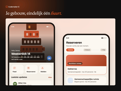 Communify - Web Applicatie / Branding / UX UI - Website Creatie
