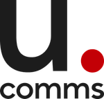 u.comms (Ukraine) — full-service communications agency logo