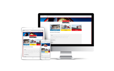 Soudal - multilingual websites + SEO optimization - Website Creatie