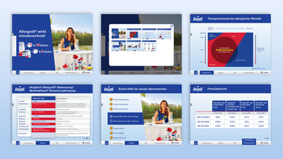 Allergodil EDA - Webseitengestaltung