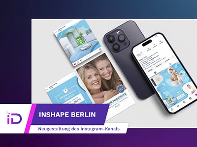 InShape Berlin: Neugestaltung des Instagram-Kanals - Redes Sociales