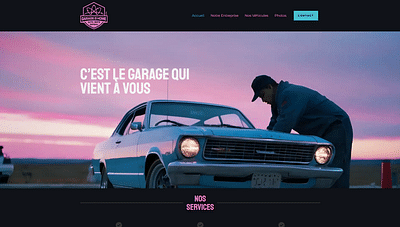 Garage at Home - Webseitengestaltung