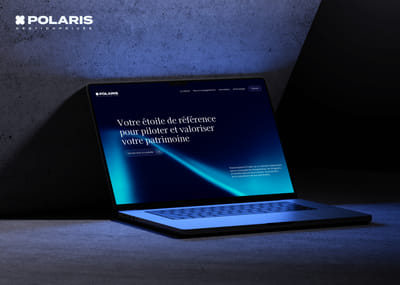 Polaris | Refonte du site d’un cabinet de gestion de patrimoine - Design & graphisme