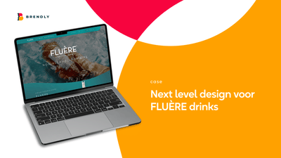 Next level design voor FLUÈRE drinks - Website Creation