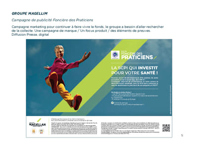 Campagne de publicité Foncière des Praticiens - GROUPE MAGELLIM - Online Advertising
