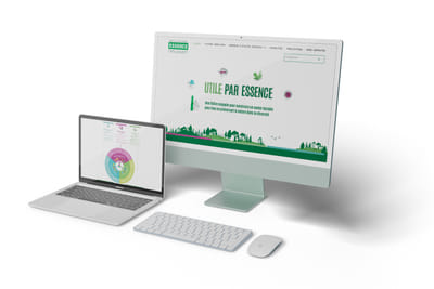 Création du site Utile par Essence : Le portail de l'utilité sociétale - Création de site internet