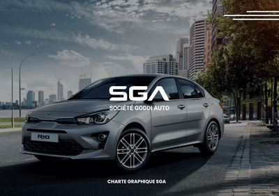 Charte graphique  - SGA - Identité Graphique