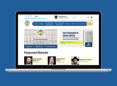Shas Illuminated - Webseitengestaltung