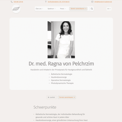 Website Relaunch Arztpraxis Berlin - Marketing