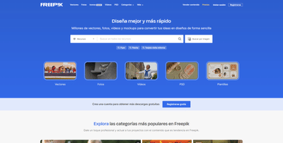 FREEPIK - Aplicación Web