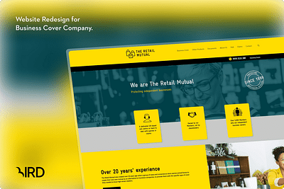 Insurance Website Redesign for Insurance Company - Aplicación Web