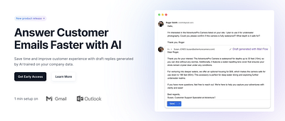 Solution de réponse automatique à des emails - Intelligence Artificielle