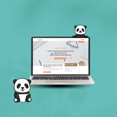 Refonte du site et SEO du café @ work - Création de site internet