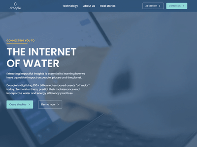 Développement 2 sites Webflow | Droople X Digidop - SEO