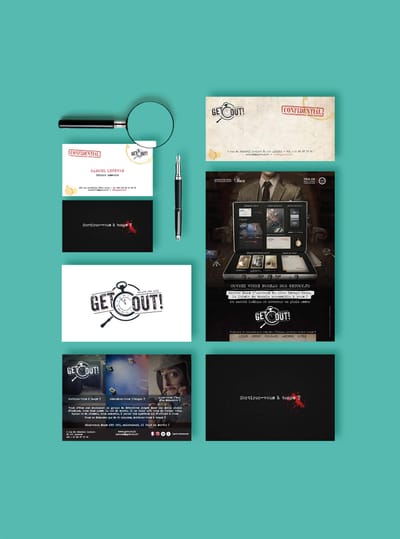 GetOut : lancement et développement - Image de marque & branding