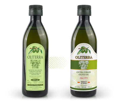 Branding - Oliterra gamas aceites - Fotografía