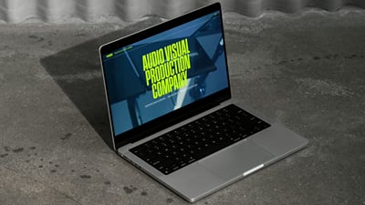 Branding & Website SENSE AV - Marketing