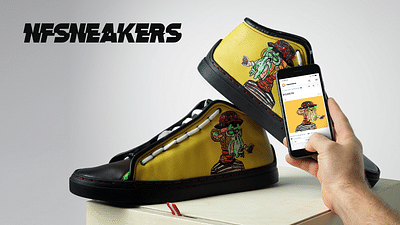 NFSneakers.CX – Your NFT. Your Sneakers. - Marketing