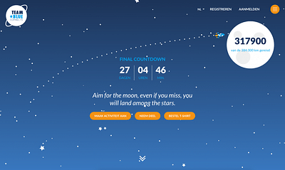 To the Moon and Beyond - Web Applicatie