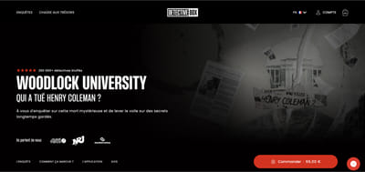 Refonte de thème Shopify Plus pour Détective Box - Création de site internet